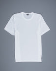 James Perse Elevated Lotus jersey short sleeve crew neck tee white