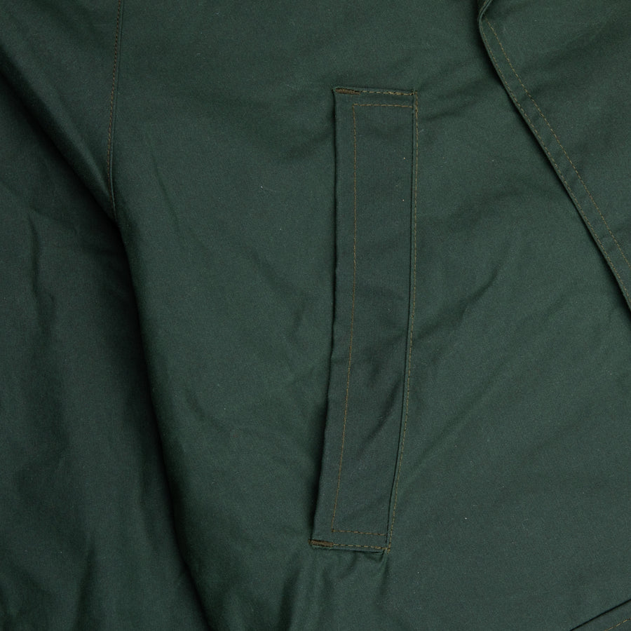 Manifattura Ceccarelli Rain Caban Dry Wax cloth Green