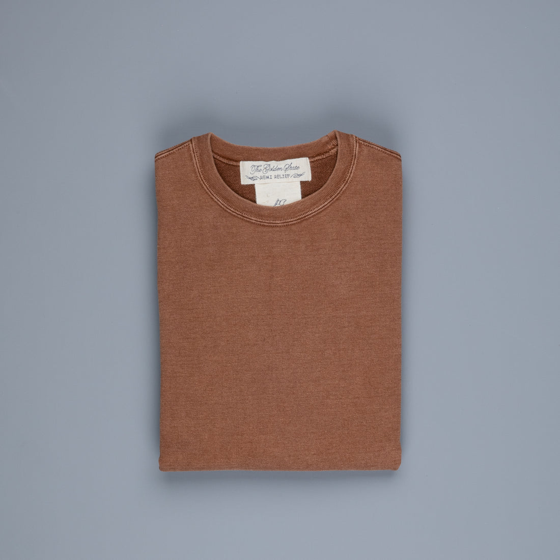Remi Relief Outdoor Special Finish Fleece Crewneck Mocha Brown