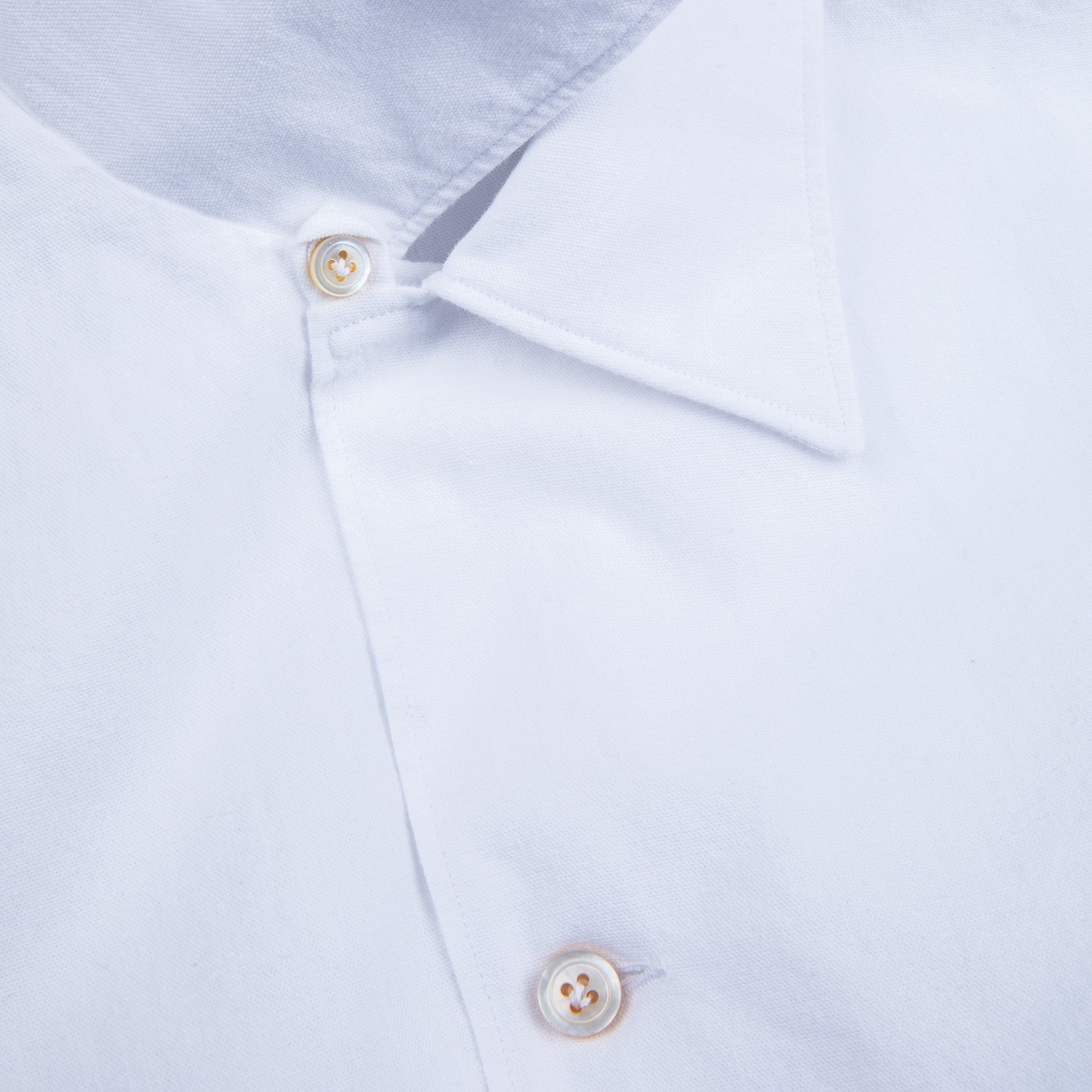 Finamore x Frans Boone Baia Shirt Chambray White