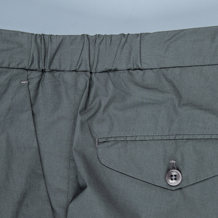 Incotex Model 64 Popelino Drawstring Pants Grigio Medio