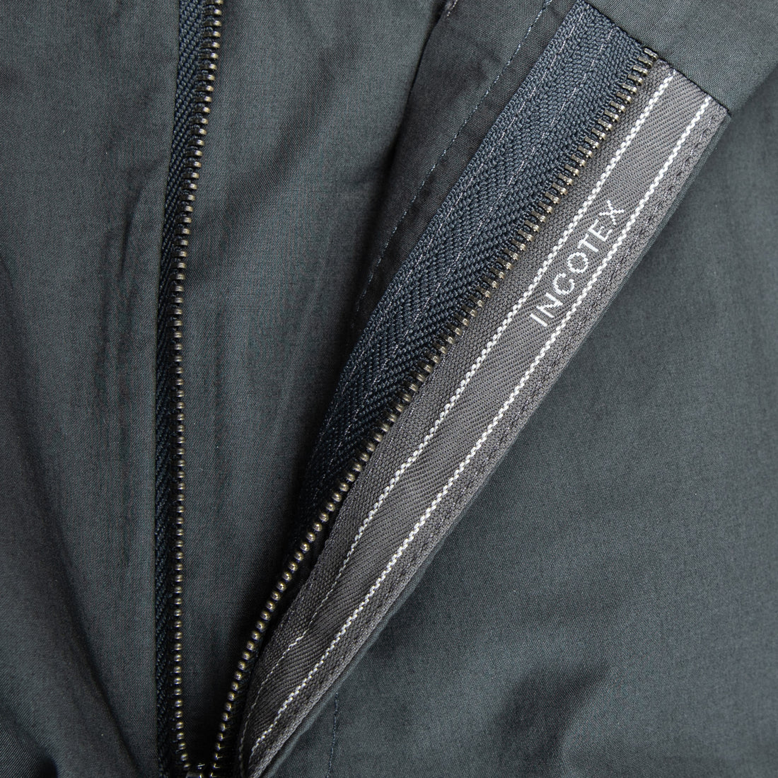 Incotex Model 64 Popelino Drawstring Pants Grigio Medio
