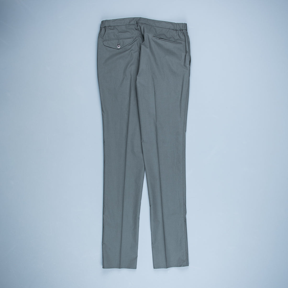 Incotex Model 64 Popelino Drawstring Pants Grigio Medio
