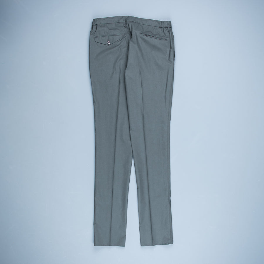 Incotex Model 64 Popelino Drawstring Pants Grigio Medio