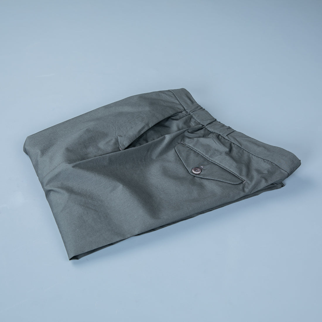 Incotex Model 64 Popelino Drawstring Pants Grigio Medio
