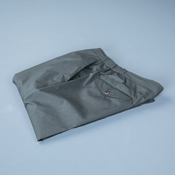 Incotex Model 64 Popelino Drawstring Pants Grigio Medio