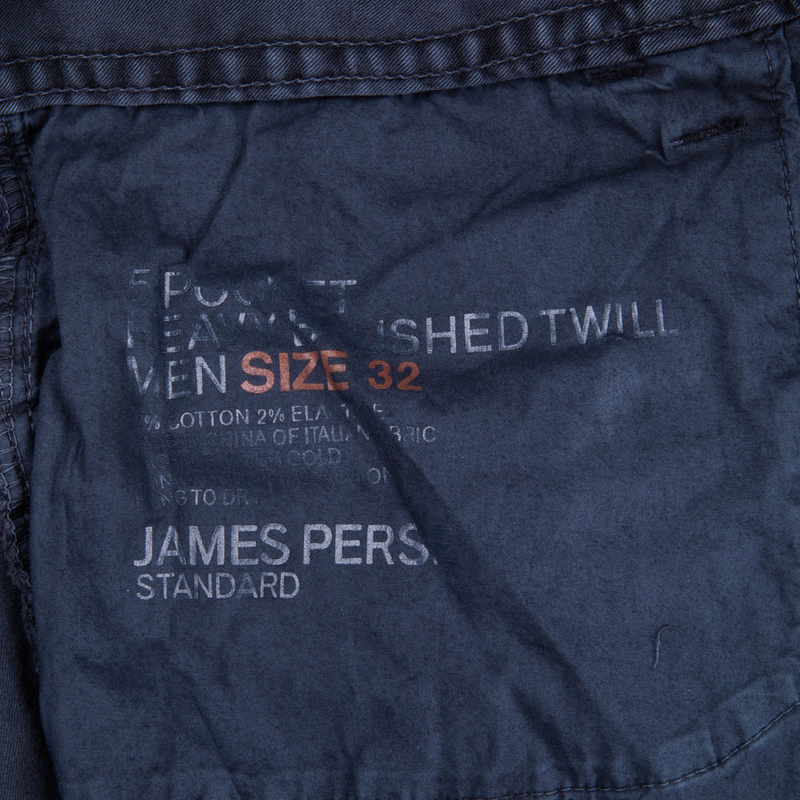 James Perse 5-Pocket Brushed Twill Magma