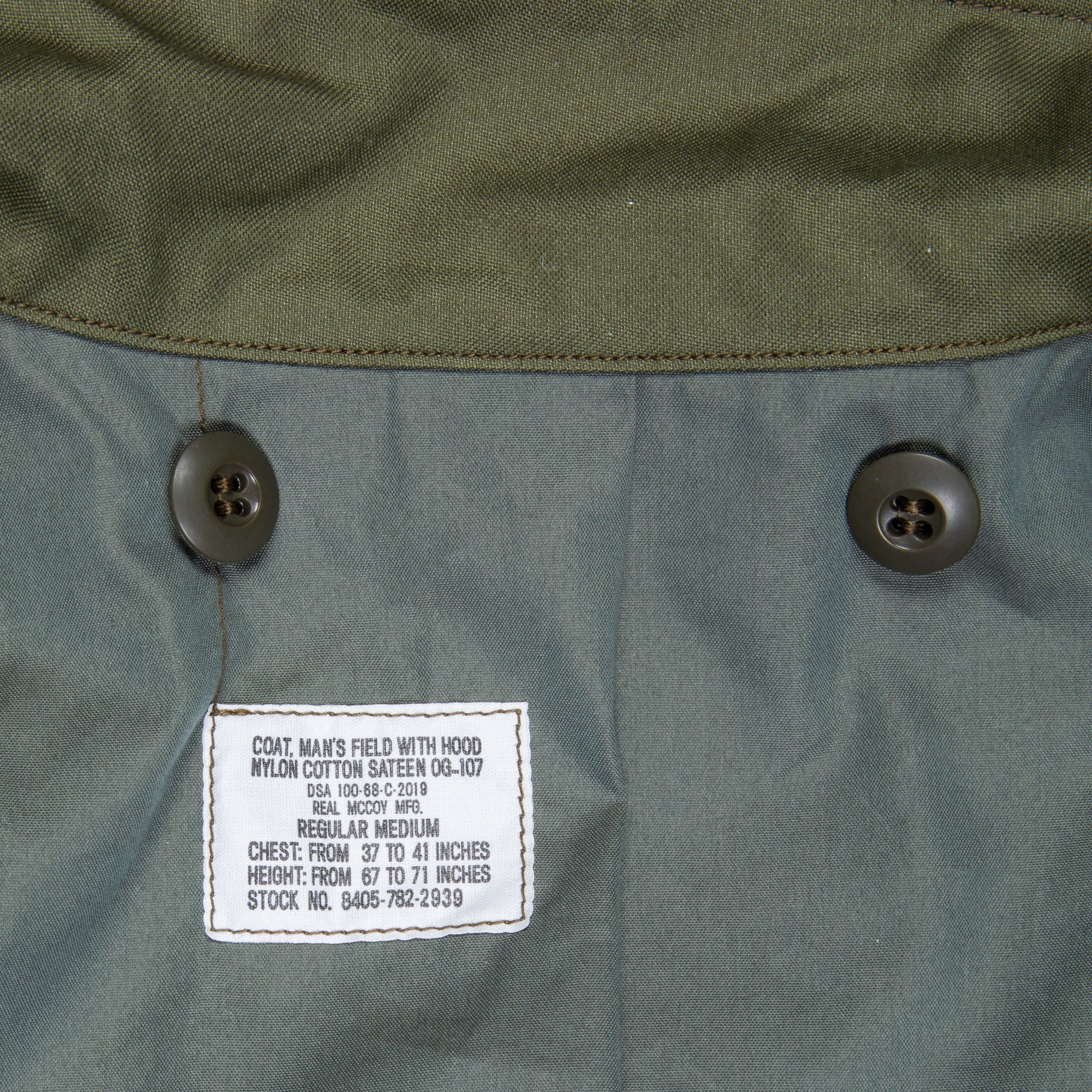 The Real McCoy&#39;s Man&#39;s M-65 Field Coat