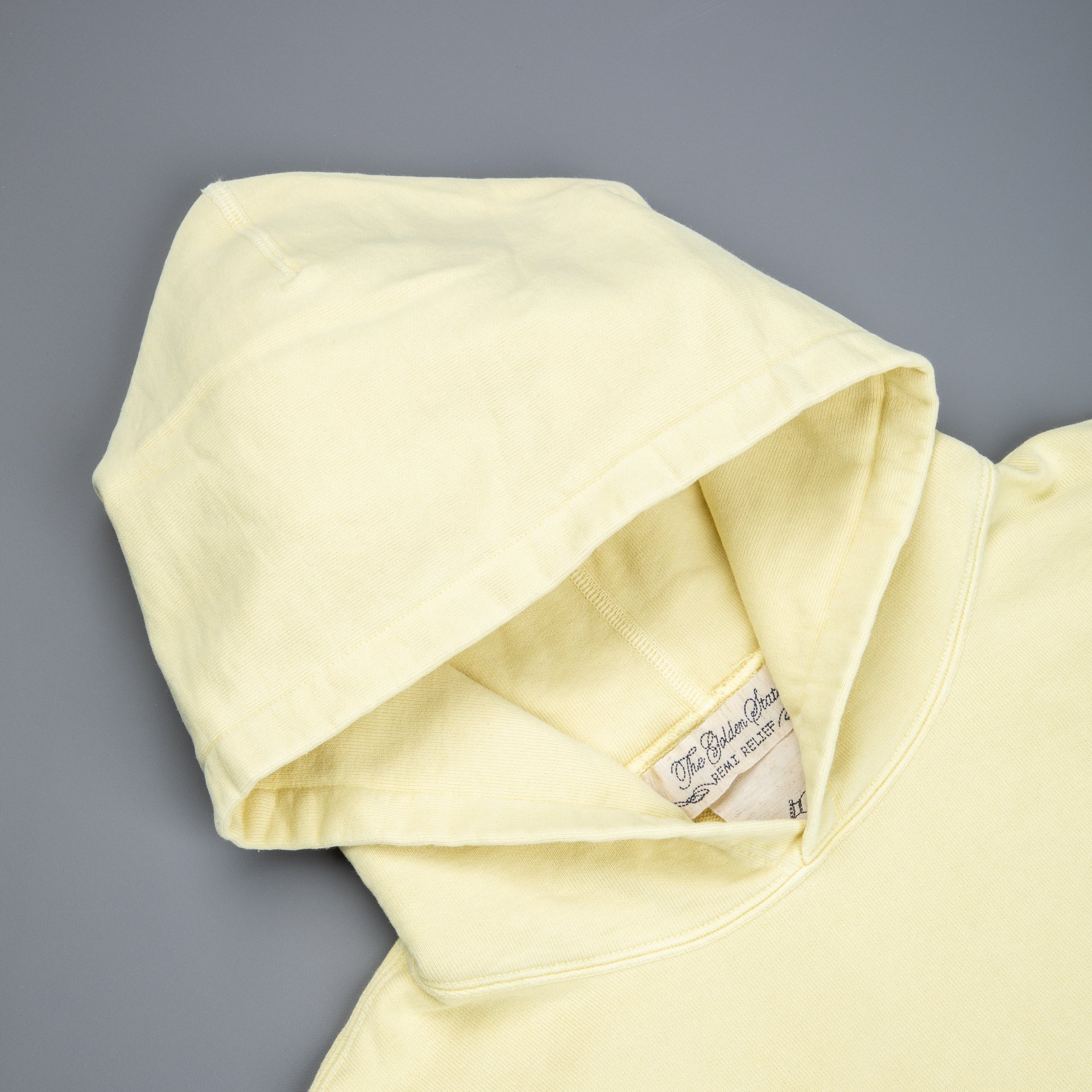 Remi Relief Special Finish Fleece Hoodie Yellow Exclusive