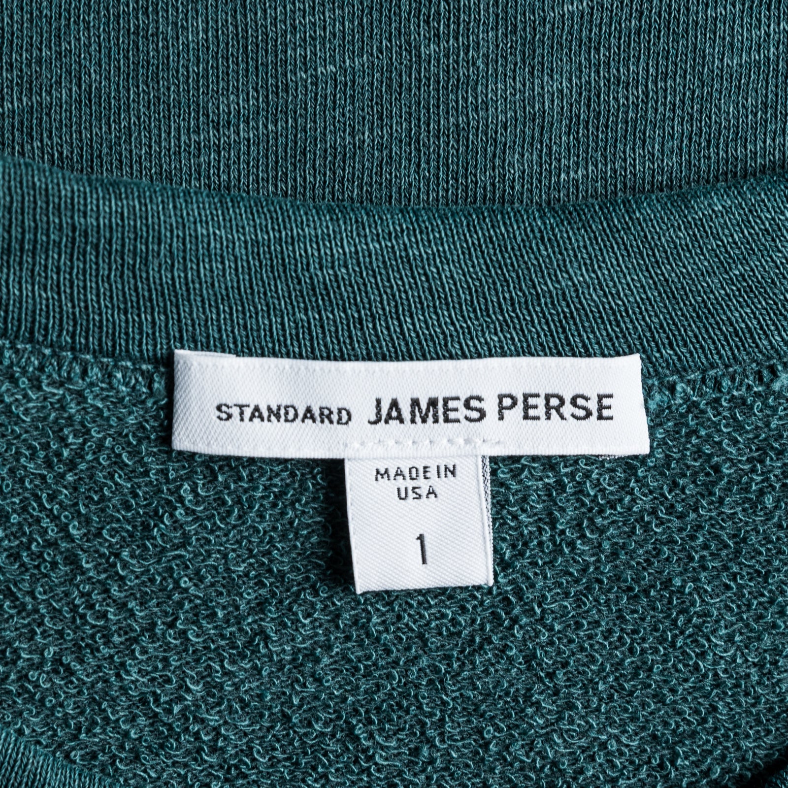 James Perse Vintage Fleece Raglan Sweat Laurel