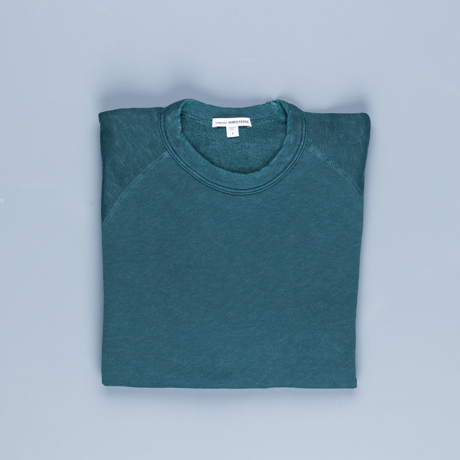 James Perse Vintage Fleece Raglan Sweat Laurel