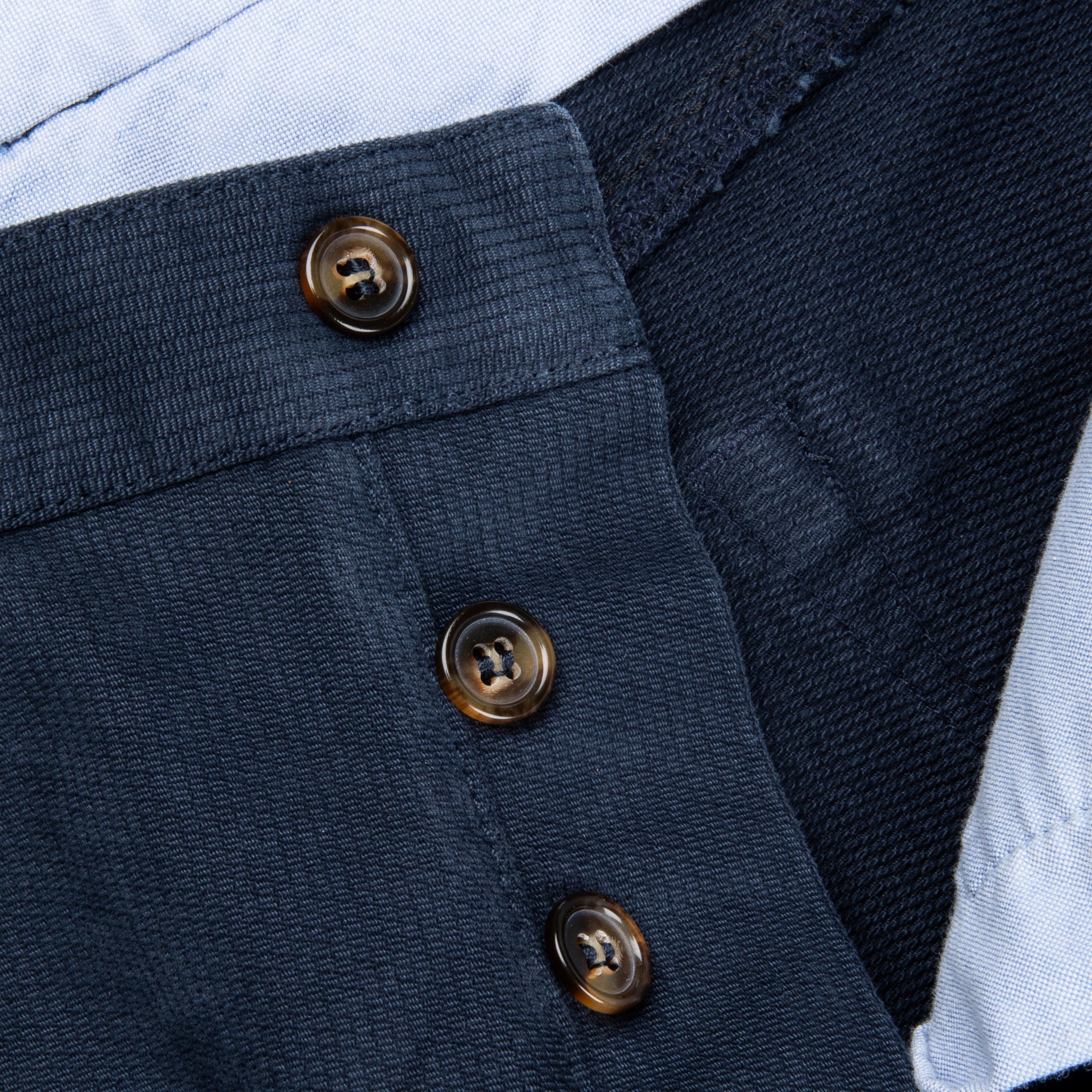 Frans Boone x Rota Pantaloni McQueen Pants French Navy