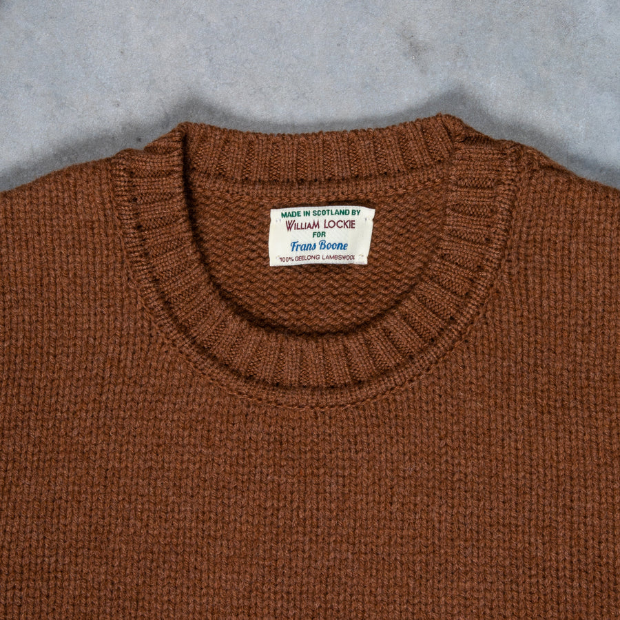 William Lockie x Frans Boone Alain Lambswool Crew Neck Spaniel