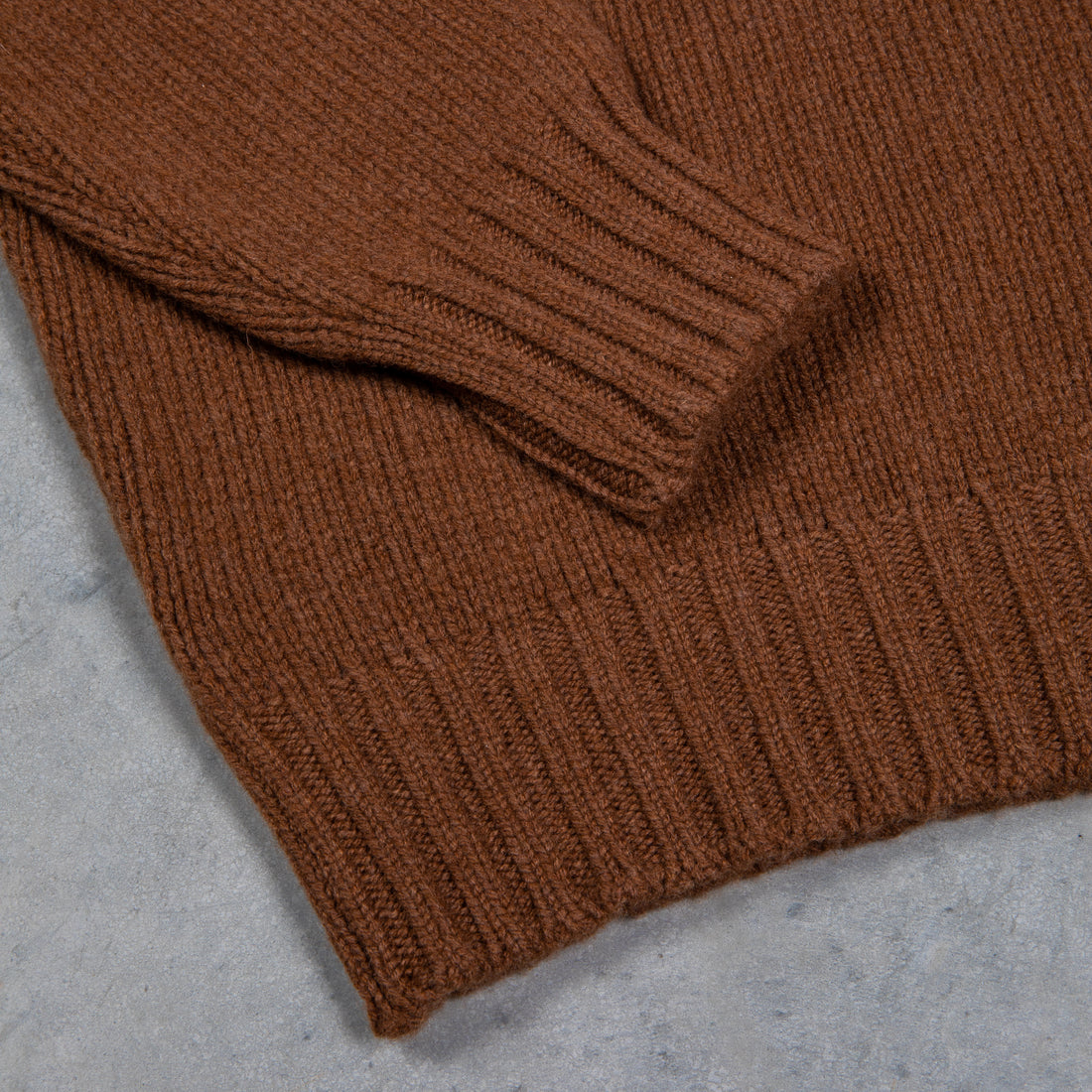 William Lockie x Frans Boone Alain Lambswool Crew Neck Spaniel
