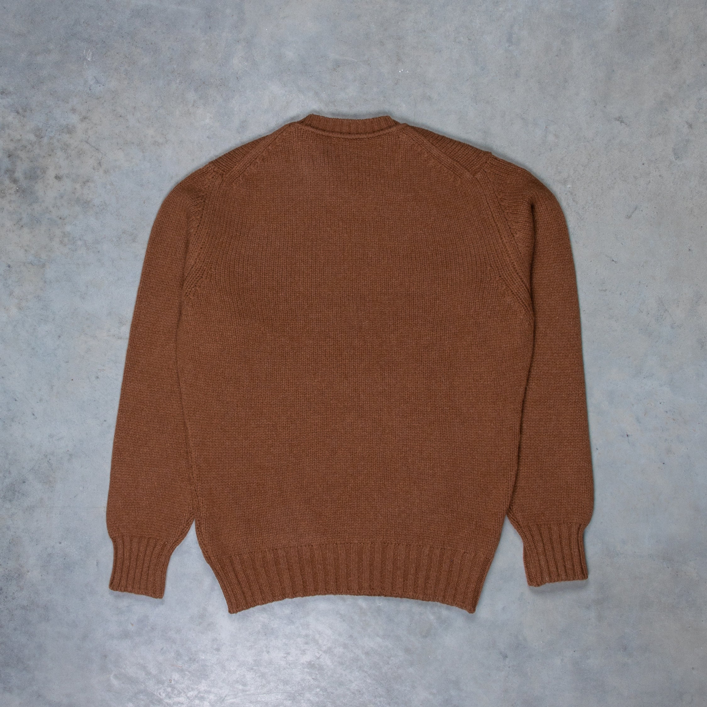 William Lockie x Frans Boone Alain Lambswool Crew Neck Spaniel