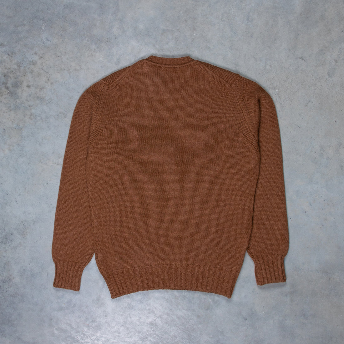 William Lockie x Frans Boone Alain Lambswool Crew Neck Spaniel