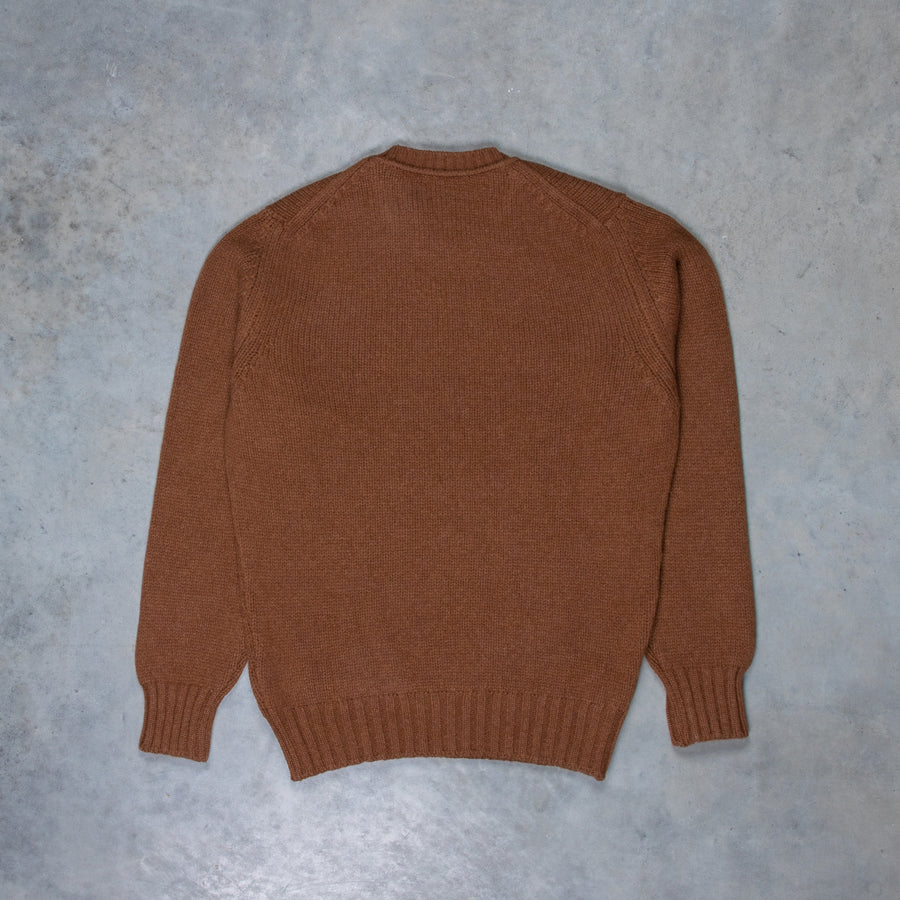 William Lockie x Frans Boone Alain Lambswool Crew Neck Spaniel