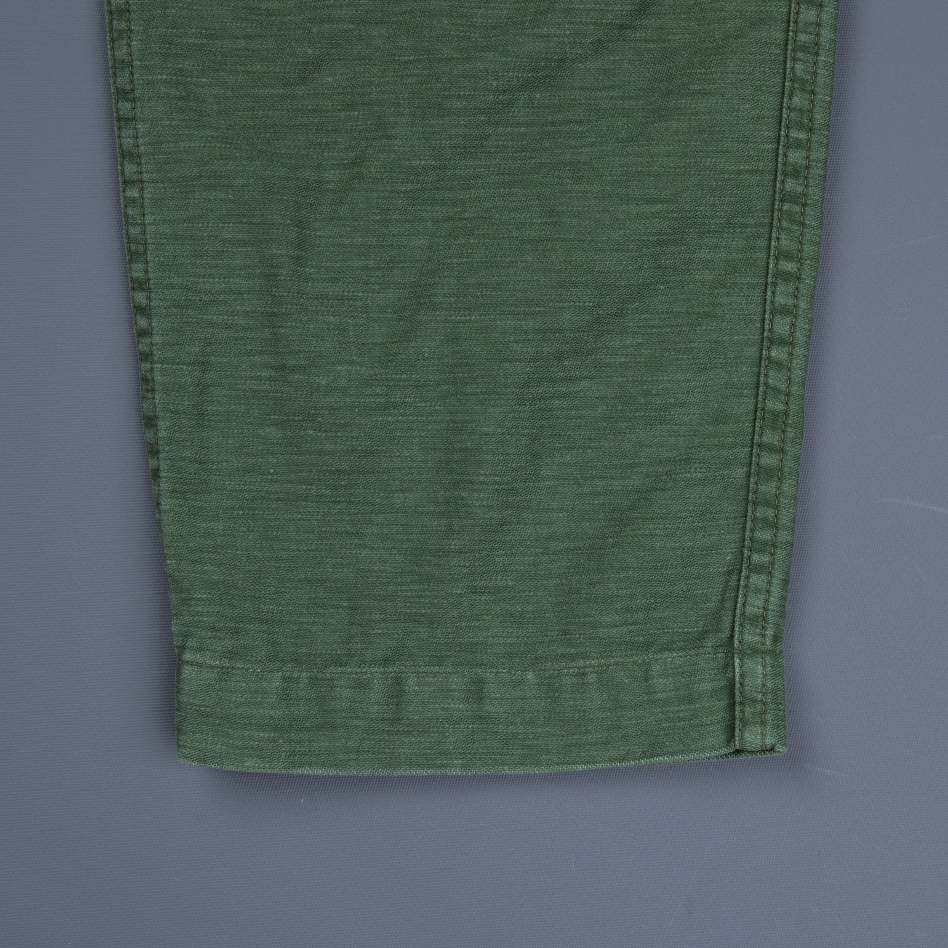 Orslow Easy Pants Reverse Sateen Used Green