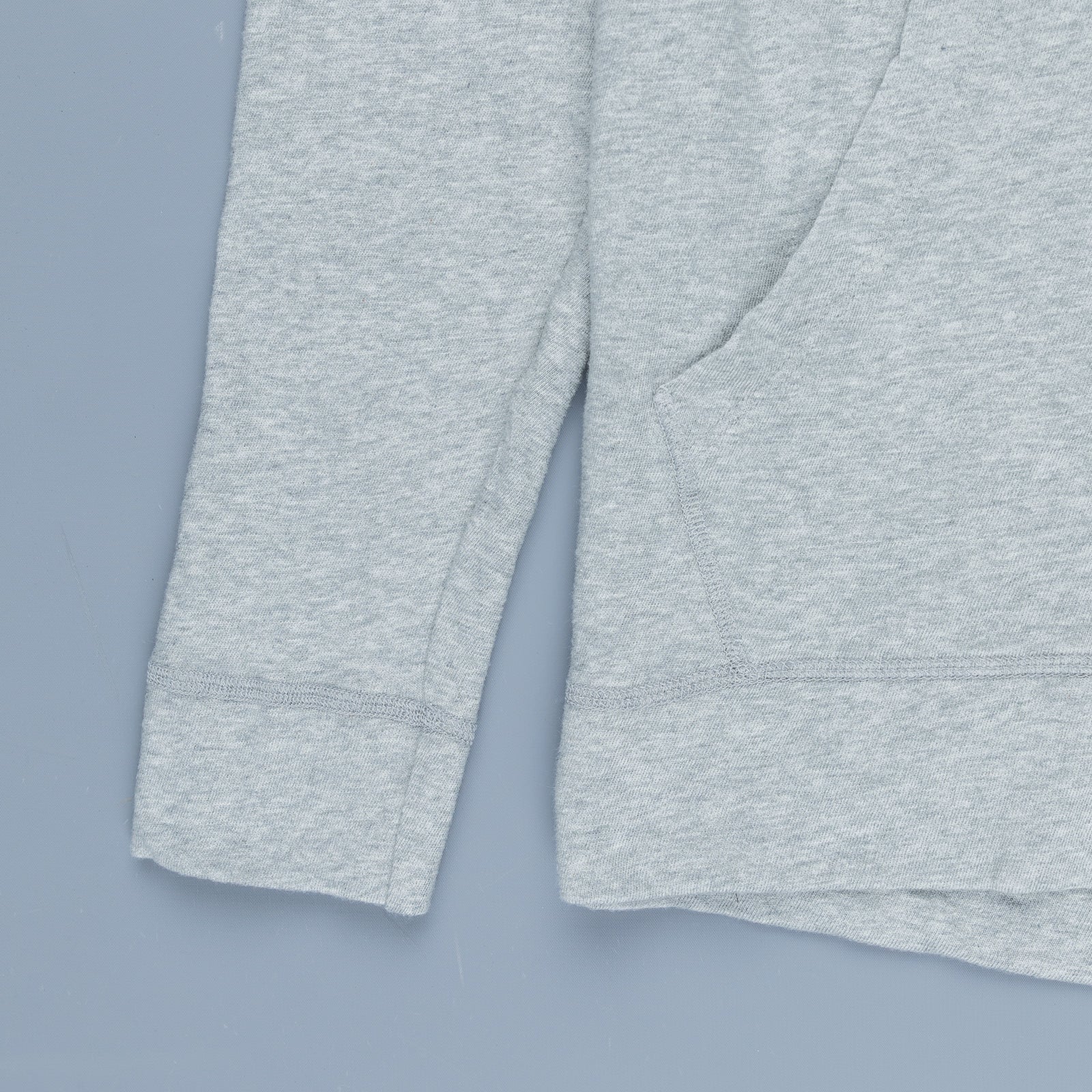James Perse Vintage Heathered cotton hoodie heather grey – Frans