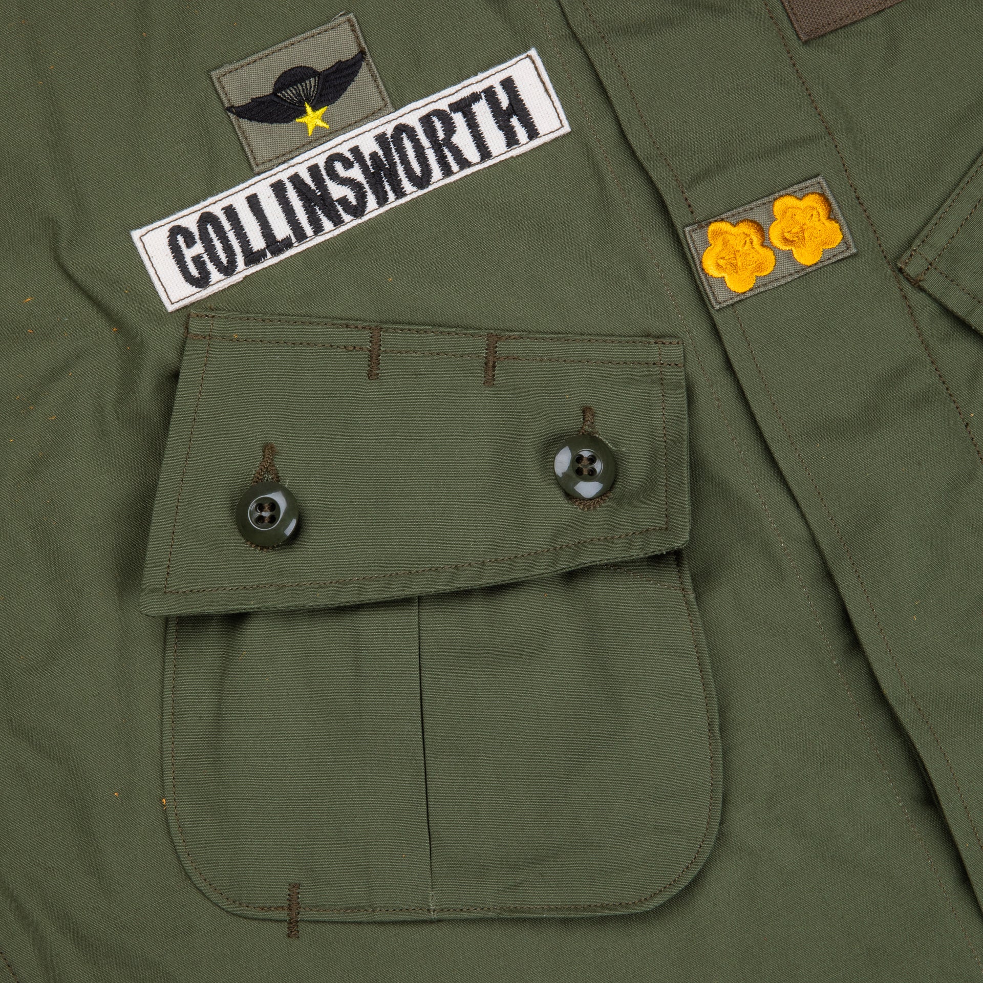 The Real McCoy&#39;s Jungle Fatigue Jacket Collinsworth