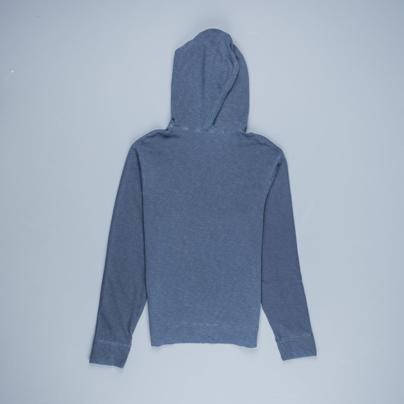 James Perse  Vintage Heathered cotton hoodie deep
