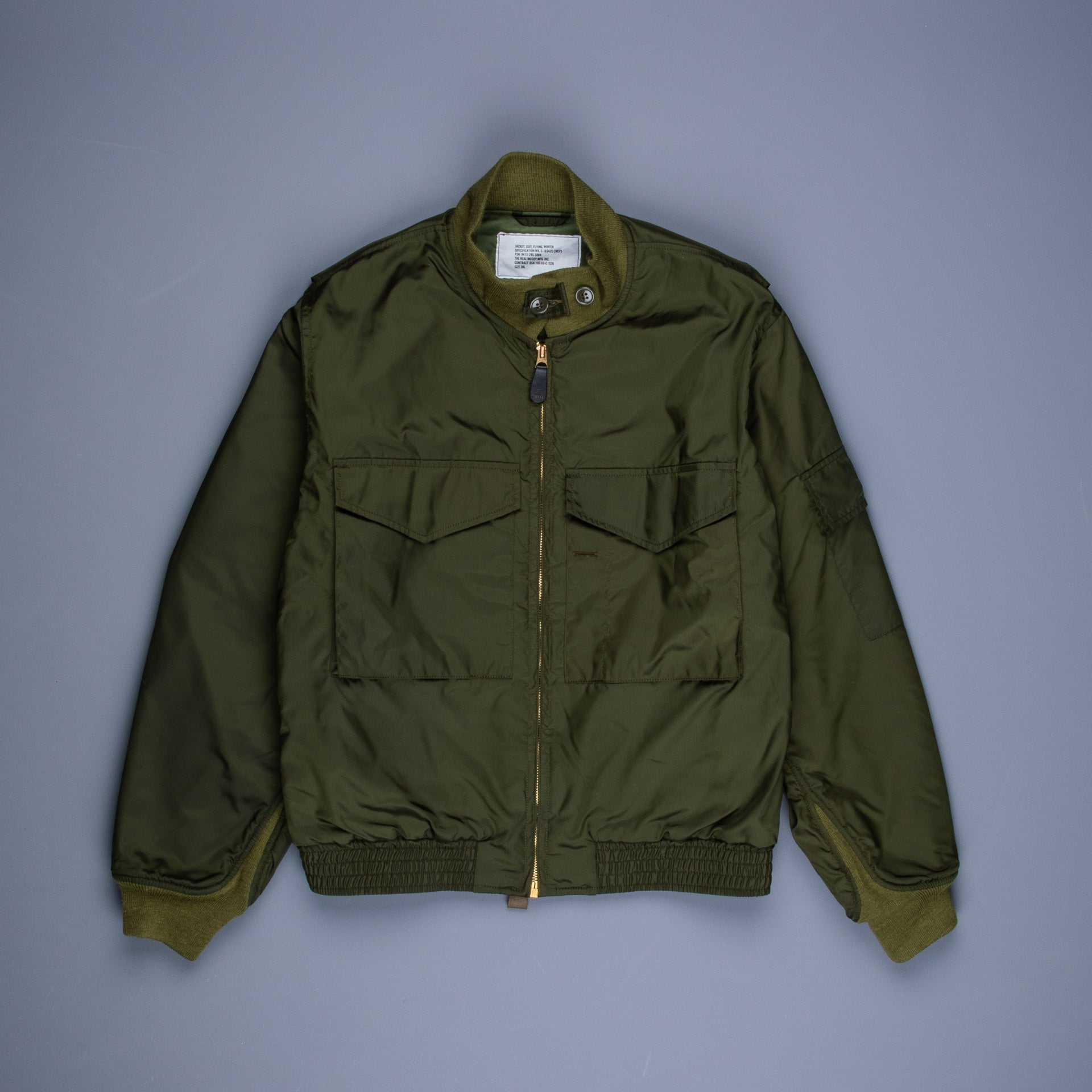 The Real McCoy&#39;s Jacket - Suit Flying Winter Olive