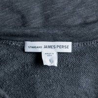 James Perse Vintage Fleece raglan pullover carbon