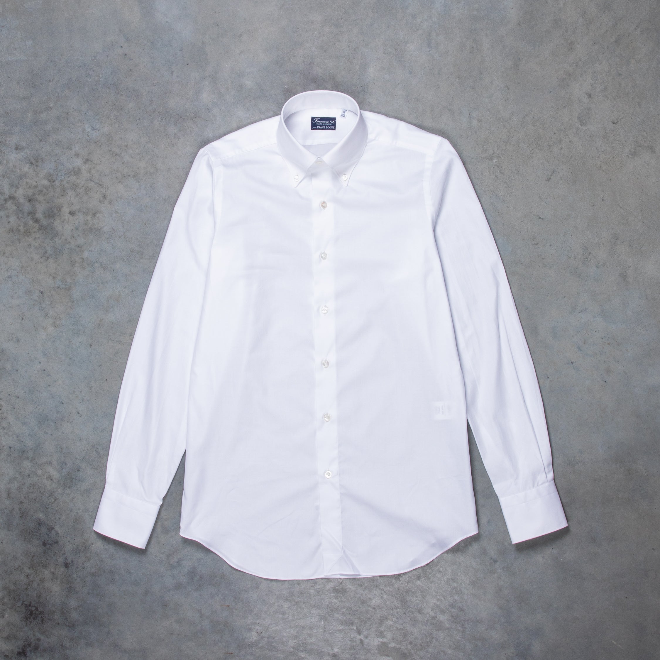 Finamore Milano shirt Collar Lucio Royal Oxford White