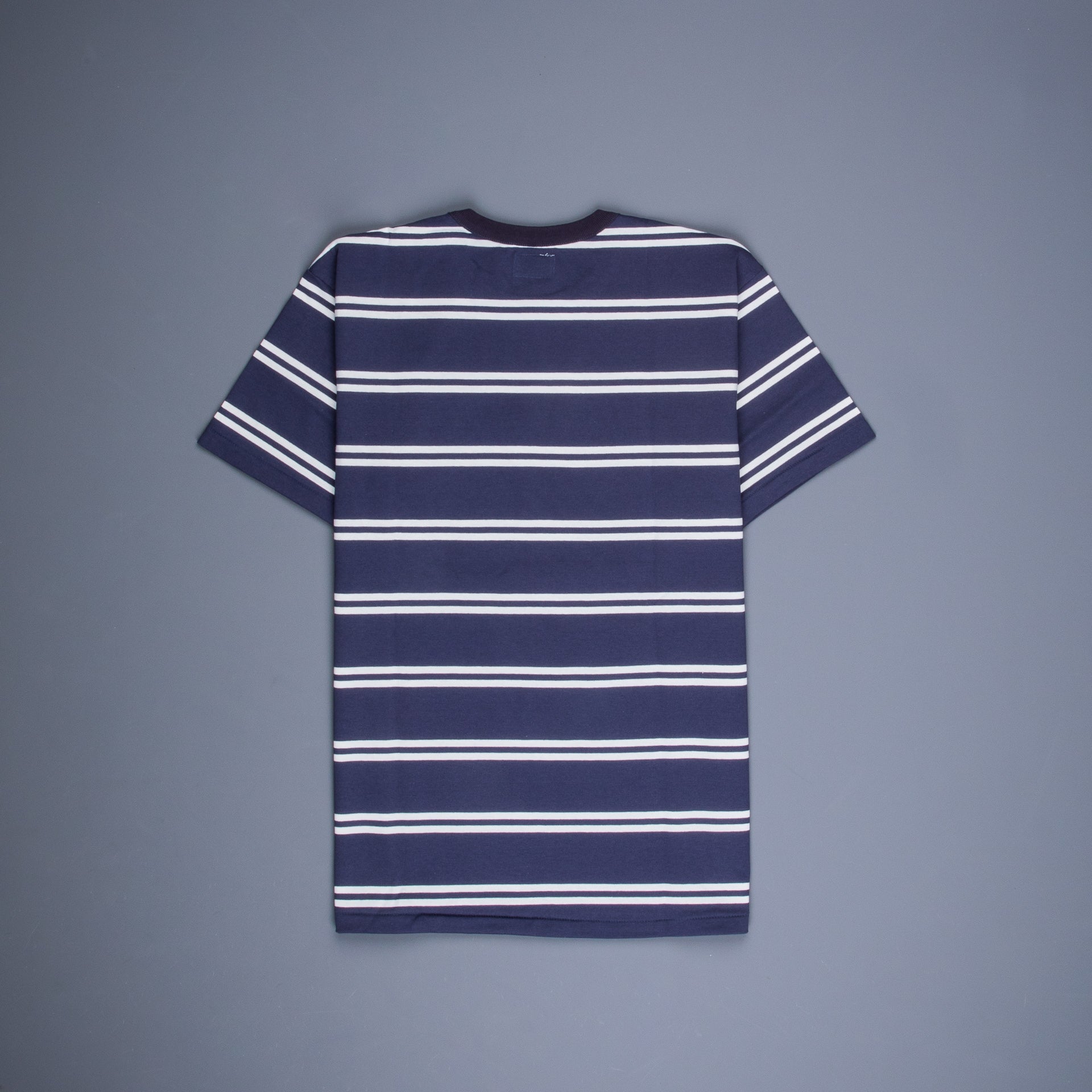 The Real McCoy&#39;s Double Stripe Tee MQ Navy