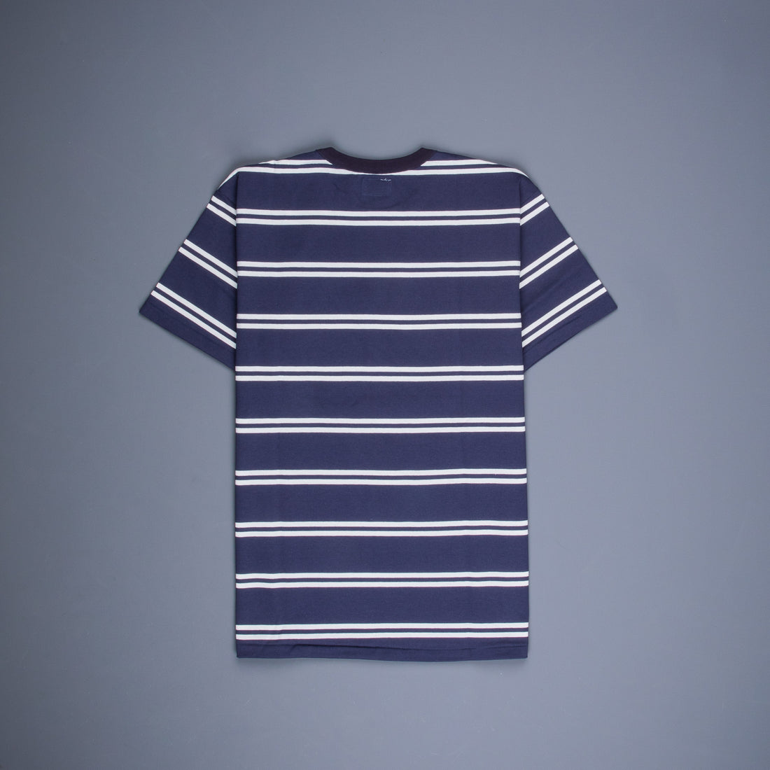 The Real McCoy´s Double Stripe Tee MQ Navy
