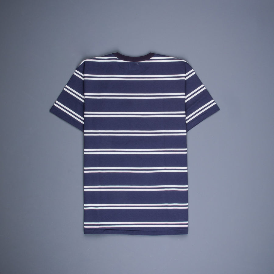 The Real McCoy´s Double Stripe Tee MQ Navy