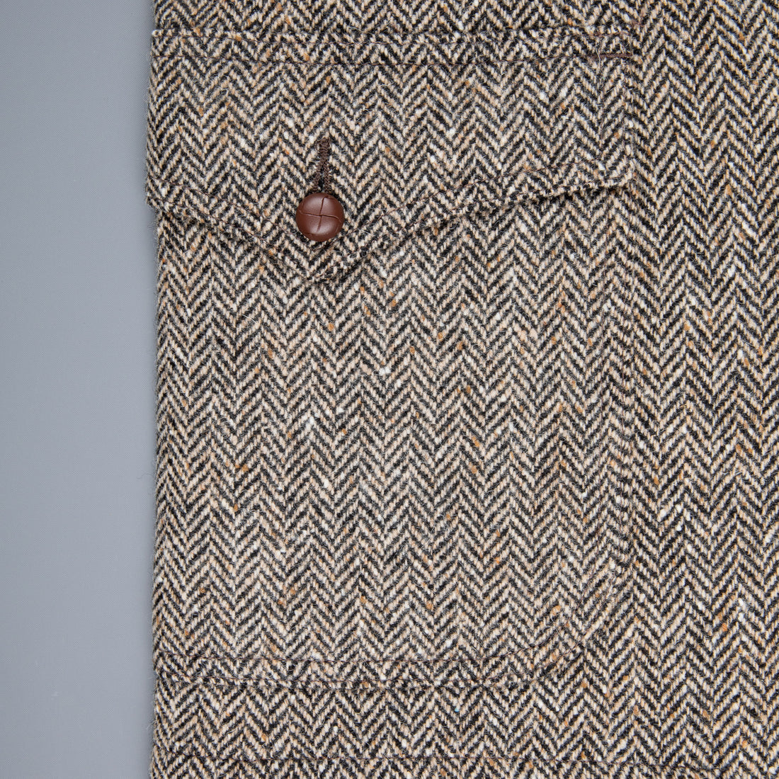 RRL Mawes sportcoat herringbone black and tan