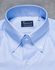 Finamore Napoli shirt Collar Lucio Royal Oxford Light Blue