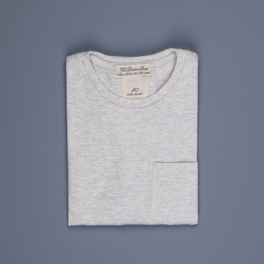 Remi Relief Heavy Cotton pocket tee Oatmeal