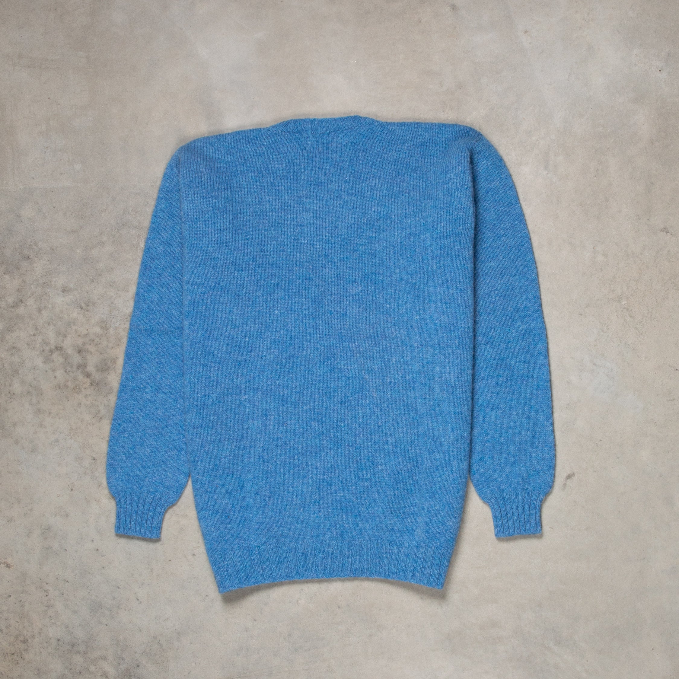 Laurence J. Smith Super soft Seamless Crew Neck Pullover Fresh Surf