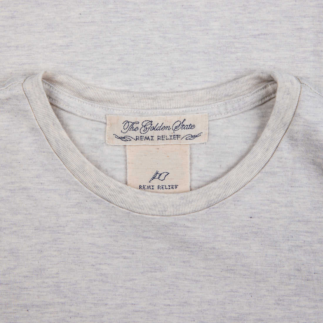 Remi Relief Heavy Cotton pocket tee Oatmeal