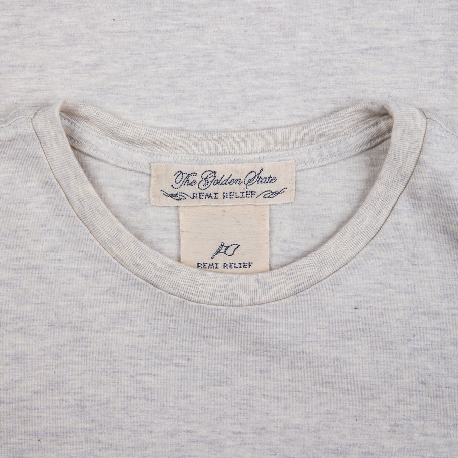Remi Relief Heavy Cotton pocket tee Oatmeal