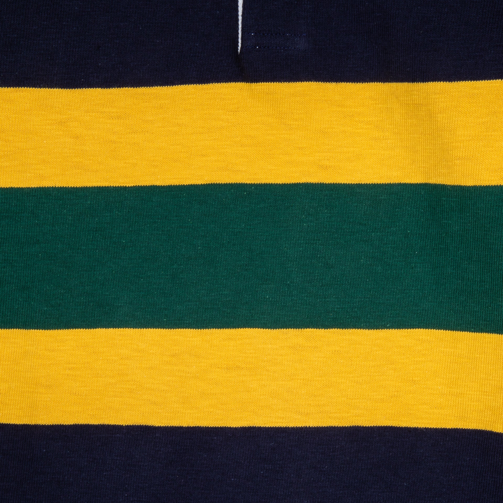 The Real McCoy&#39;s Climber&#39;s Striped Rugby Shirt Dark Blue