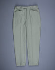 The Real McCoy's Belted Waistband Plain Stitch Pique Pants Sage