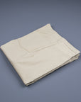 The Real McCoy's Belted Waistband Plain Stitch Pique Pants Ivory