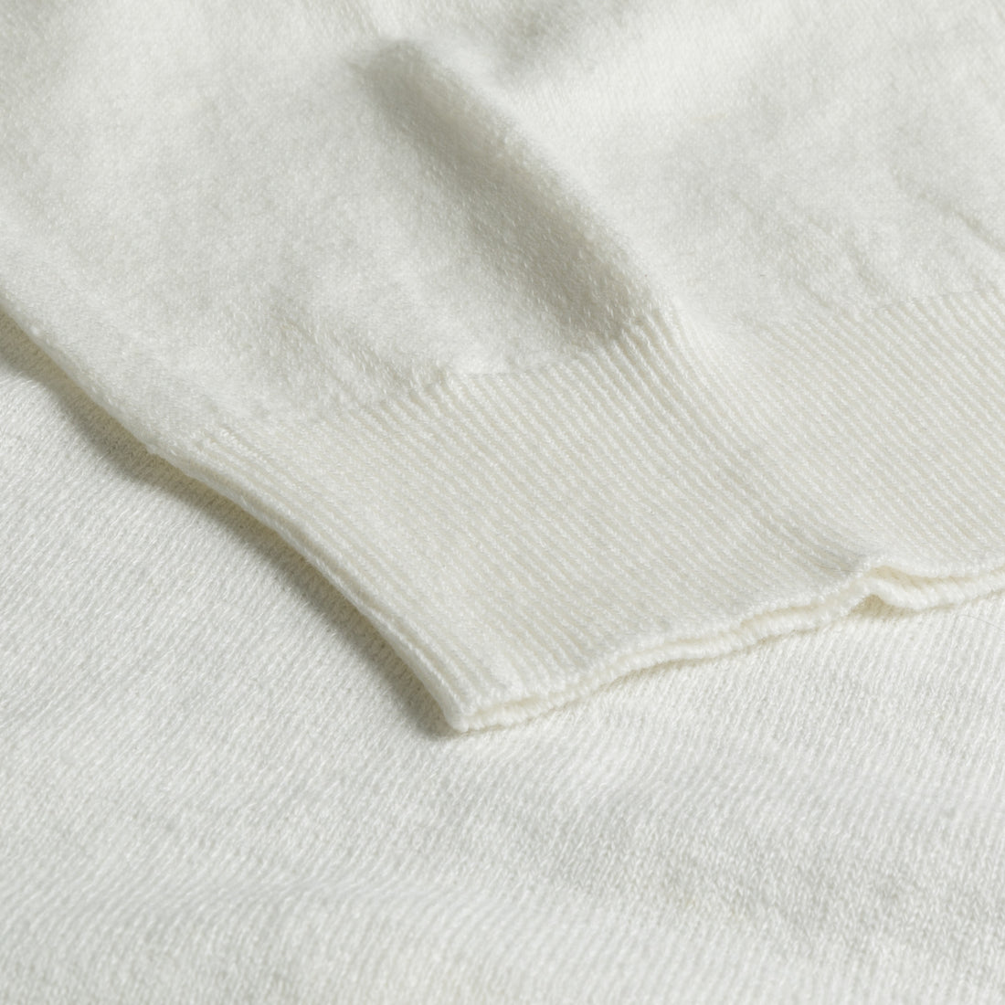Drumohr Linen Polo White