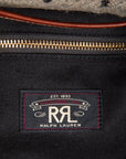 RRL New Riley backpack plaid grey black red green brown
