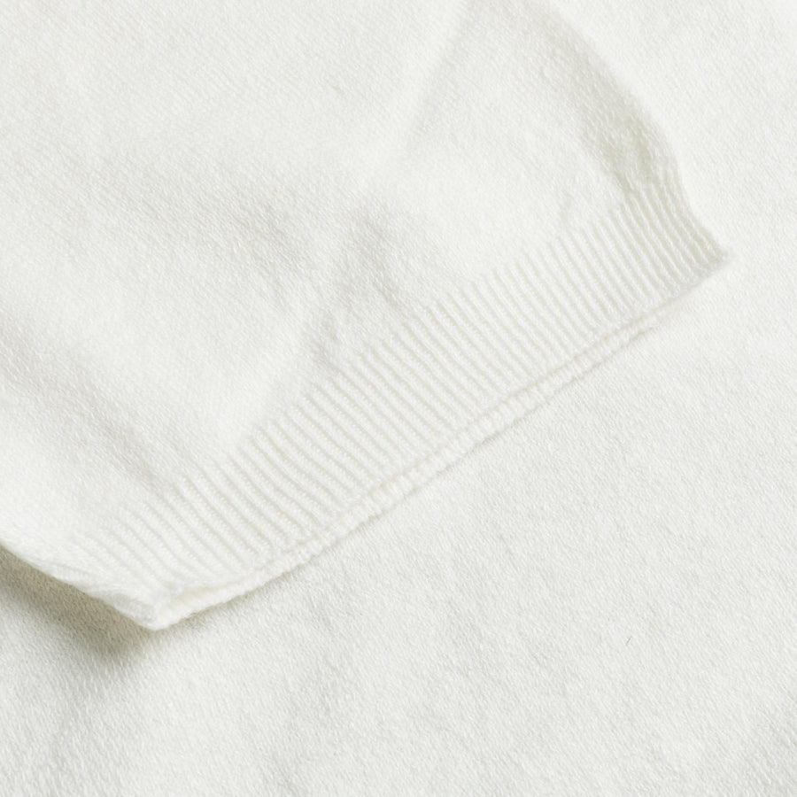 Drumohr Linen Polo White
