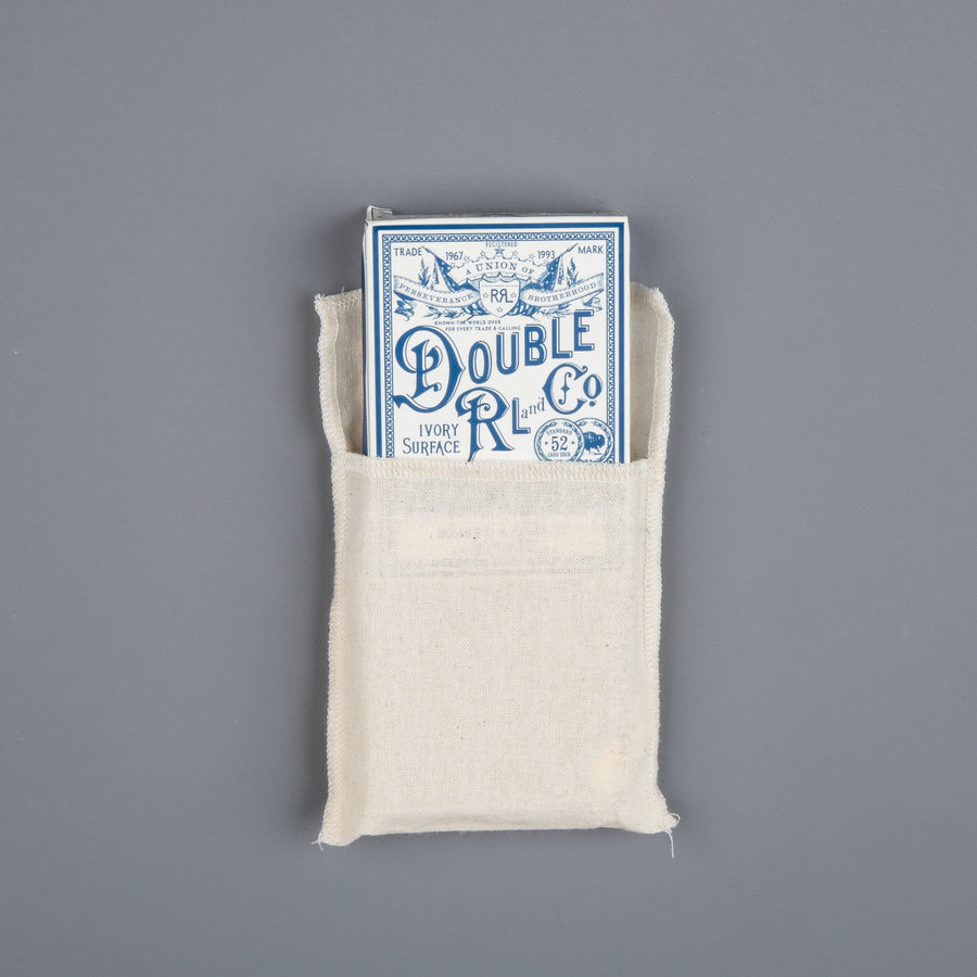 RRL Playing Cards Navy Cream