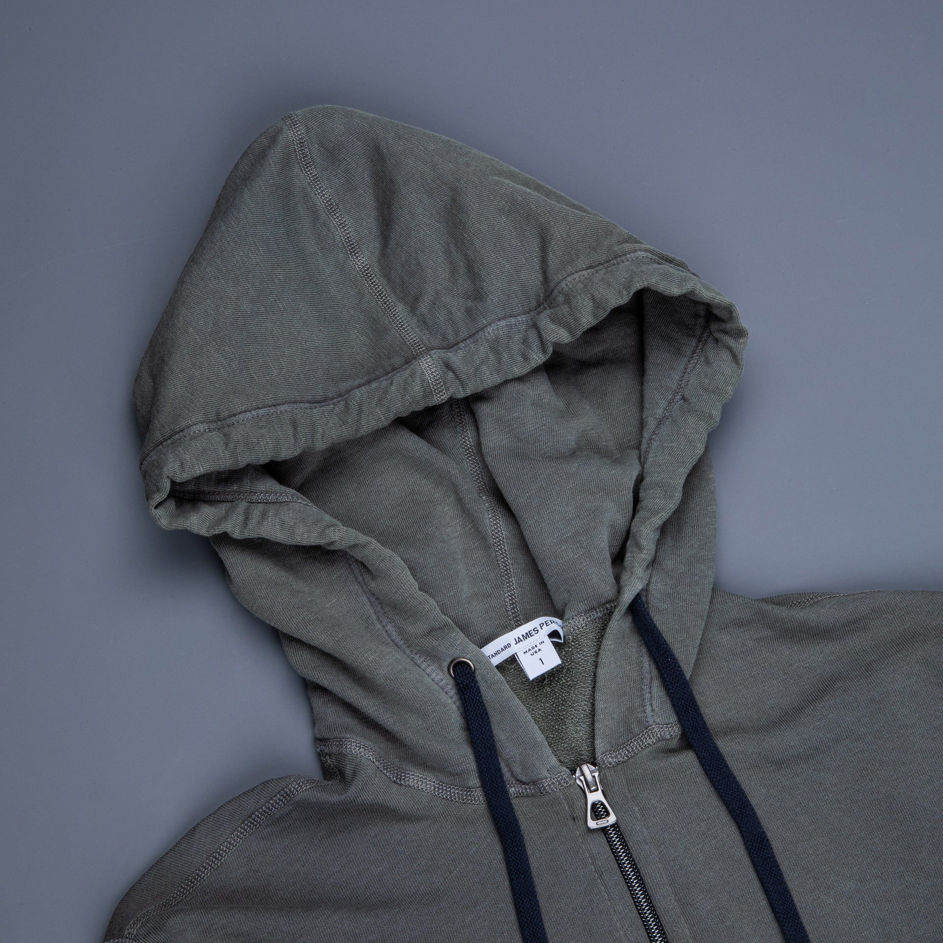 James Perse Vintage cotton hoodie Jungle