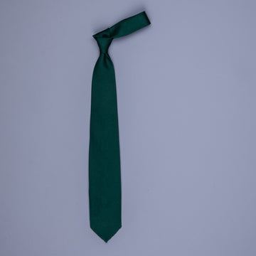Finamore Cravatta "Sette Pieghe" Grenadine Setta Verde Inglese