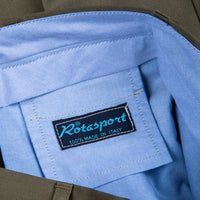 Rota Sport x Frans Boone cotton twill pants Military