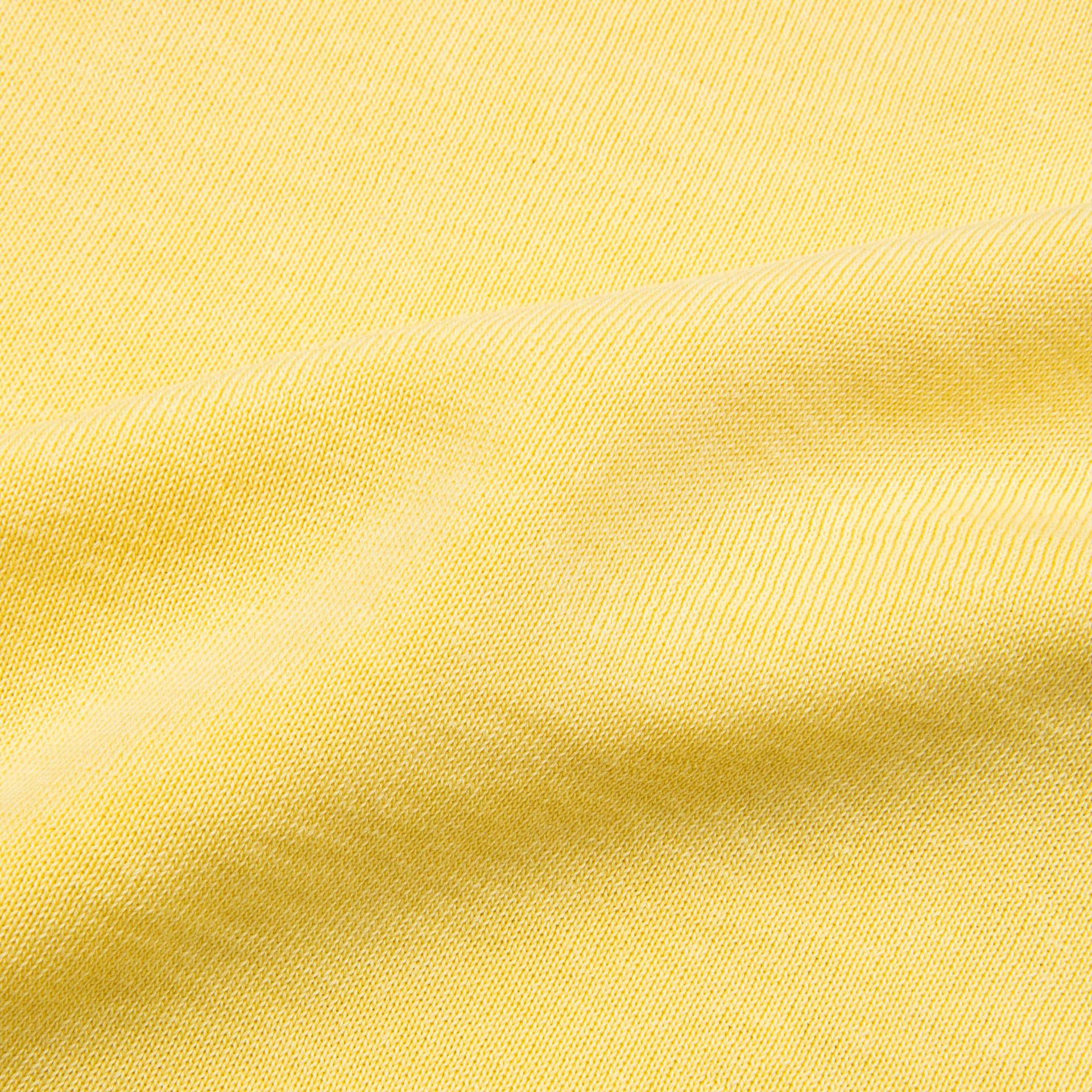 Drumohr Superlight Frost Cotton Sweater Giallo