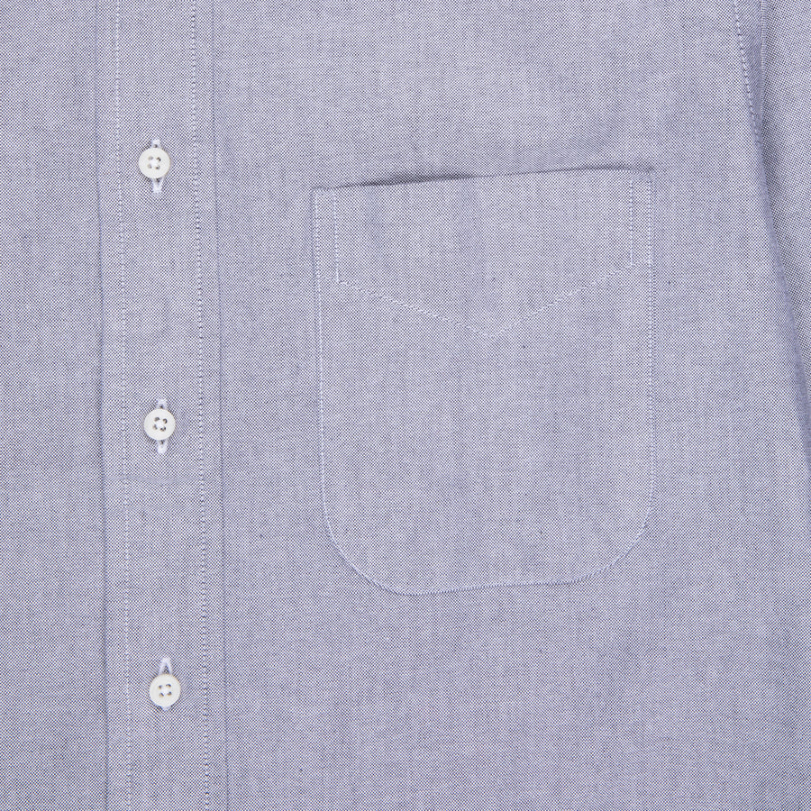 Gitman Vintage x Frans Boone Japanese woven Oxford Charcoal