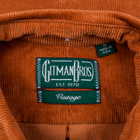 Gitman Vintage cord shirt Tabac